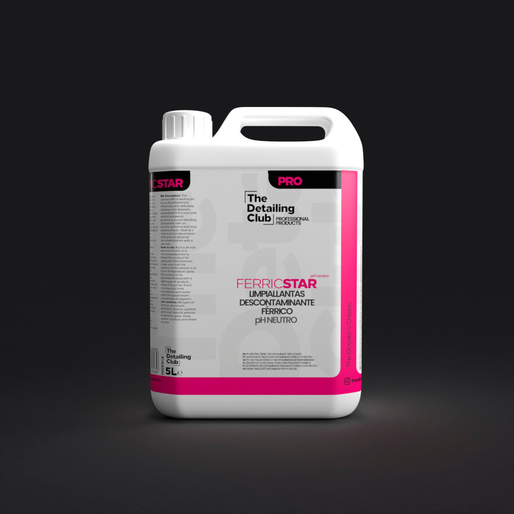 FERRIC STAR - Detergente cerchi decontaminante ferroso 5L