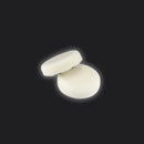 Pads99 Tampone Classico Tampone Bianco Medio Rotativo 75mm