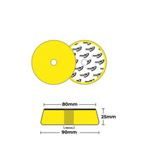 Pads99 Twister Pad Giallo Medio 75mm