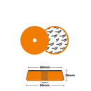 Pads99 Twister Pad Arancione Duro 125mm