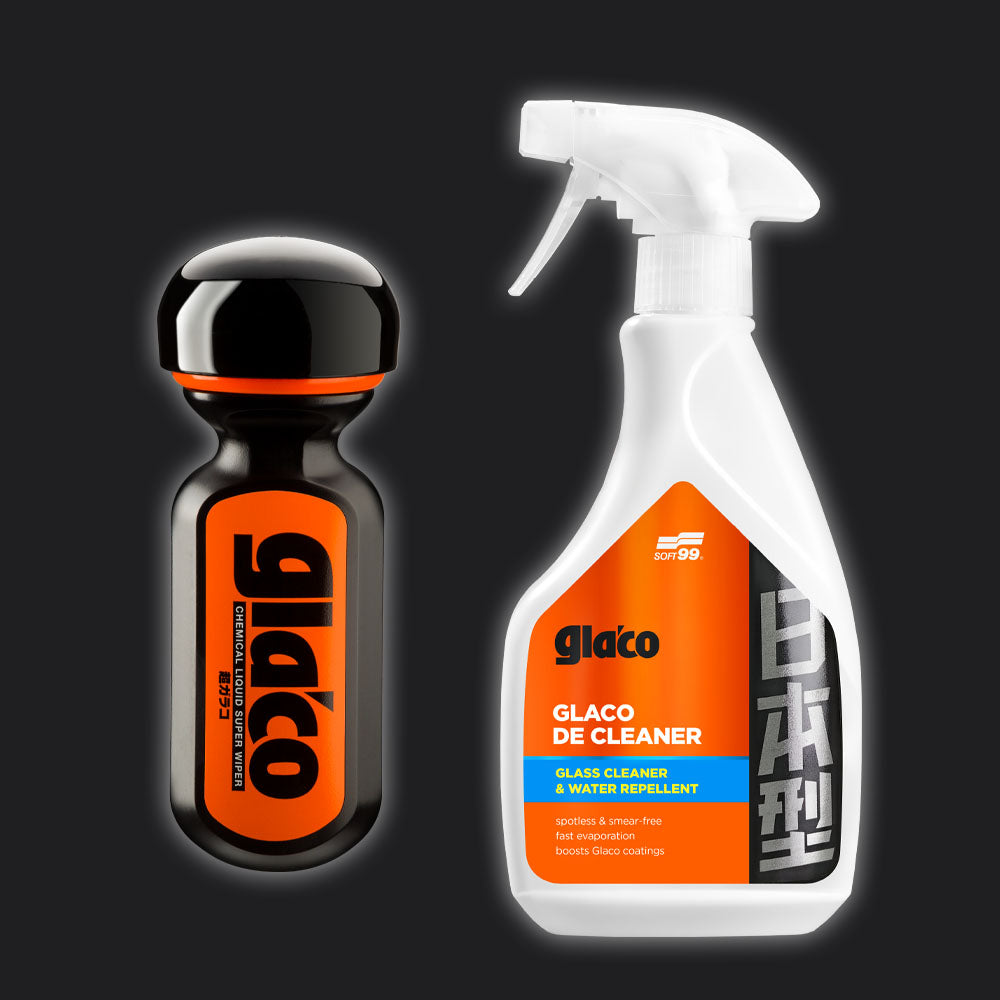 Ultra Glaco + Glaco De Cleaner - Kit antipioggia